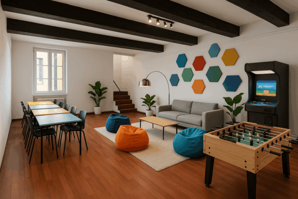 Spazio01 - San felice - sala comune Spazio01 - San felice - sala comune